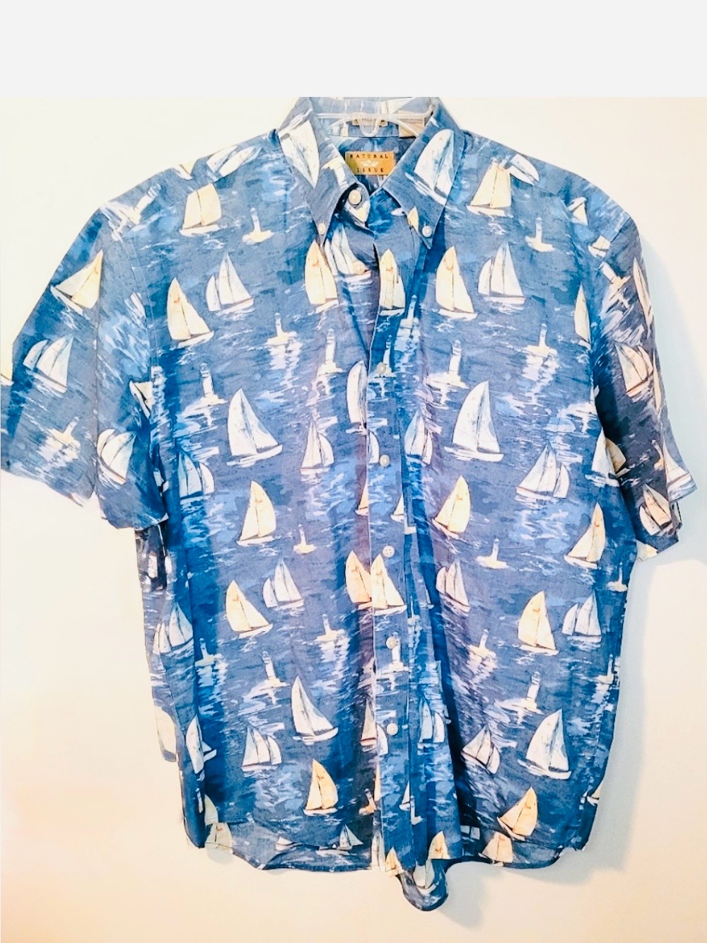 Retro Sailing Button Down